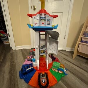 Paw Patrol my size lookout tower with vehicles and characters